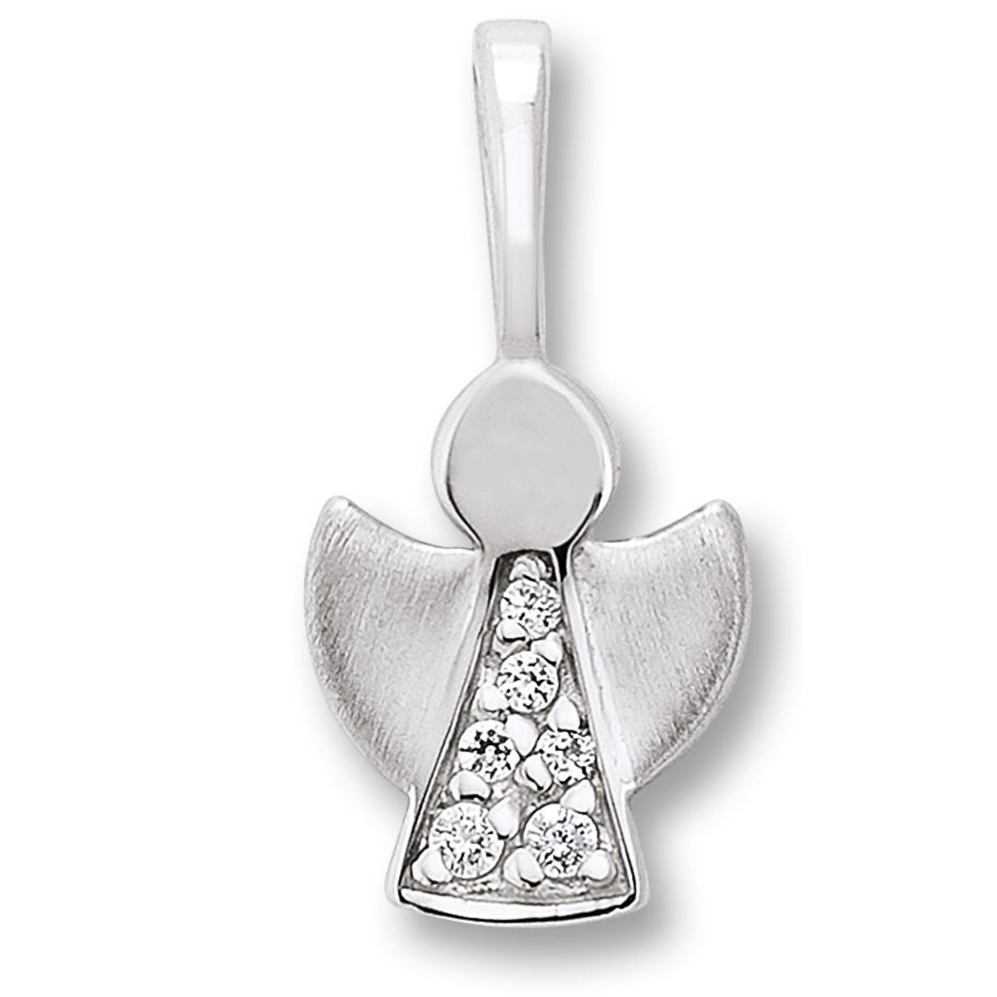 Zirkonia Engel Anhänger aus 925er Silber von ONE ELEMENT – Bild 1