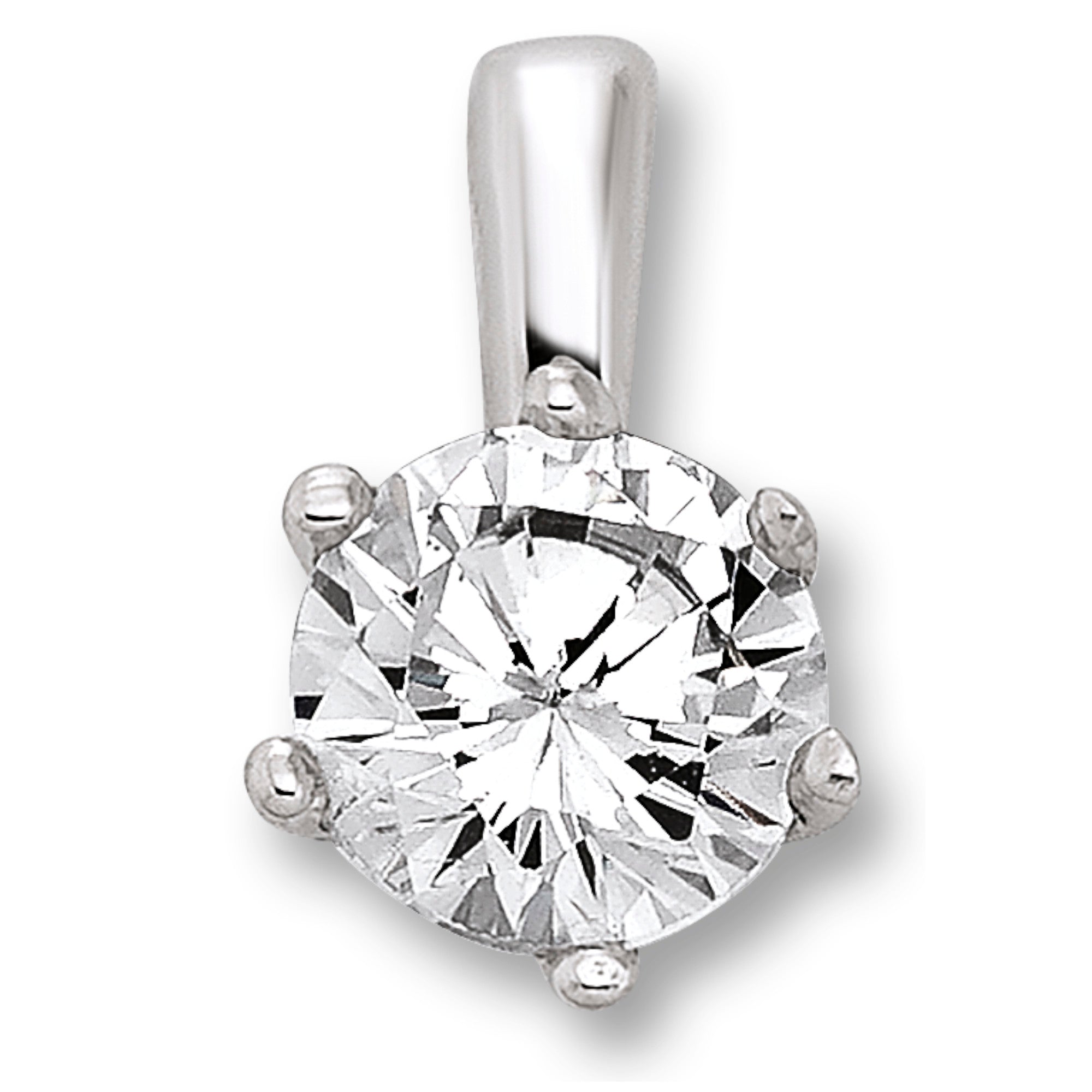 Zirkonia Anhänger aus 925er Silber von ONE ELEMENT – Bild 1
