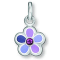 Zirkonia Blume Anhänger aus 925er Silber von ONE ELEMENT – Bild 1
