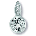 Zirkonia Anhänger aus 925er Silber von ONE ELEMENT – Bild 1