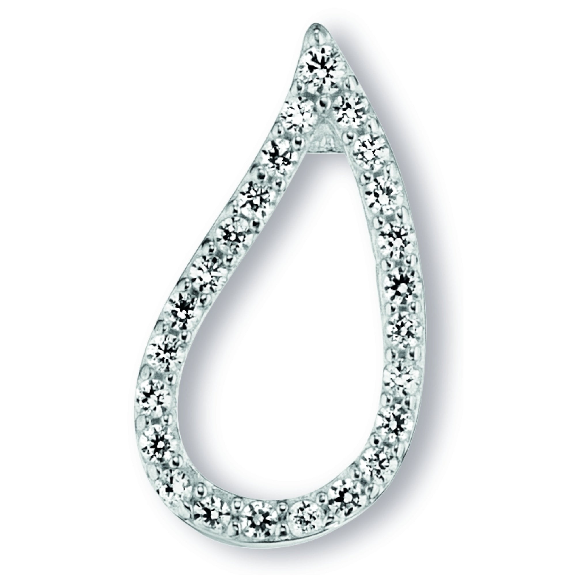 Zirkonia Anhänger aus 925er Silber von ONE ELEMENT – Bild 1