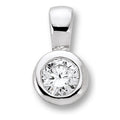 Zirkonia Anhänger aus 925er Silber von ONE ELEMENT – Bild 1