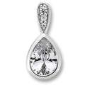 Zirkonia Anhänger aus 925er Silber von ONE ELEMENT – Bild 1