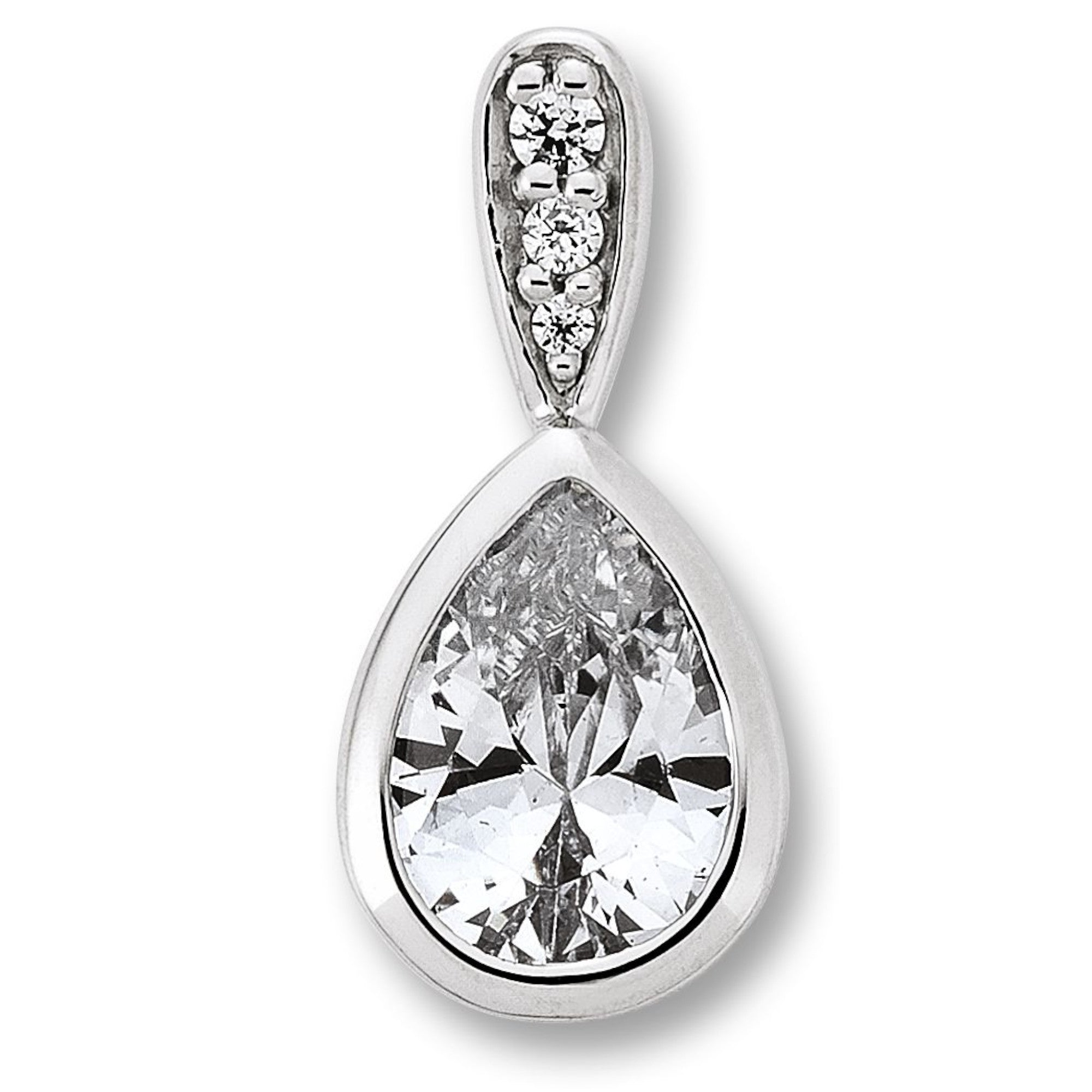 Zirkonia Anhänger aus 925er Silber von ONE ELEMENT – Bild 1