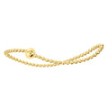 Armband Kugelkette aus 925er Silber Ø 54,0 mm mit Gummiband von ONE ELEMENT – Bild 1