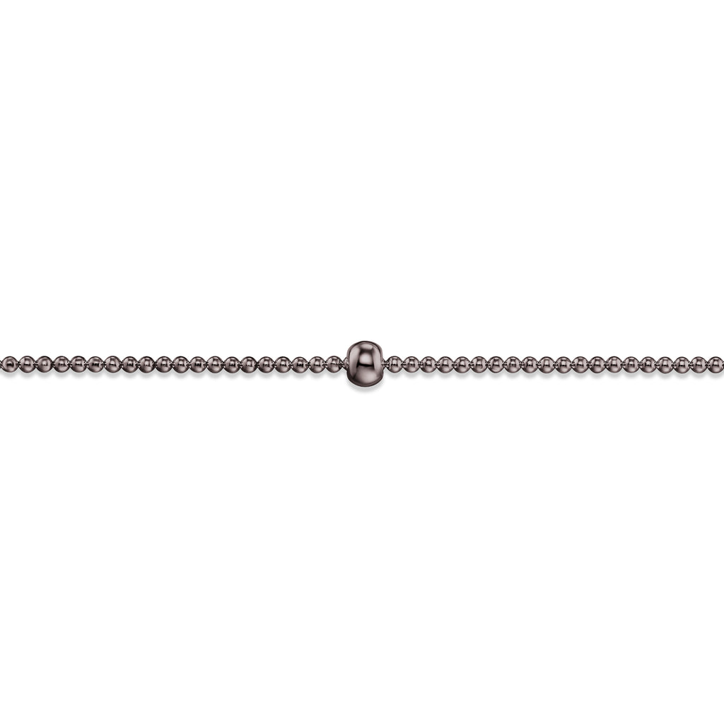 Armband Kugelkette aus 925er Silber Ø 58,0 mm mit Gummiband von ONE ELEMENT – Bild 2