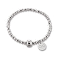 Armband aus 925er Silber mit Kugelkette von ONE ELEMENT