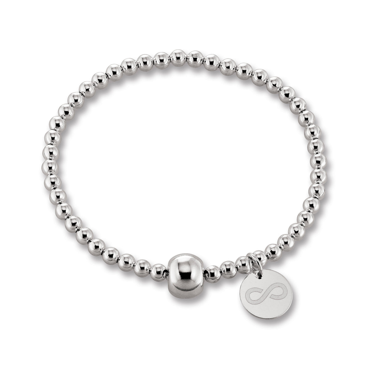 Armband aus 925er Silber mit Kugelkette von ONE ELEMENT
