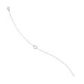 0,08 ct Diamant Brillant Armband Rundankerkette aus 585er Weißgold 19 cm Ø 7,85 mm von ONE ELEMENT – Bild 1