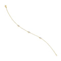 0,11 ct Diamant Brillant Armband Rundankerkette aus 585er Gelbgold 19 cm von ONE ELEMENT – Bild 1