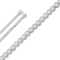 Zirkonia Armband aus 925er Silber 17 cm Ø 5,4 mm von ONE ELEMENT – Bild 1