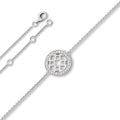 Zirkonia Symbol Armband aus 925er Silber 18 cm von ONE ELEMENT – Bild 1