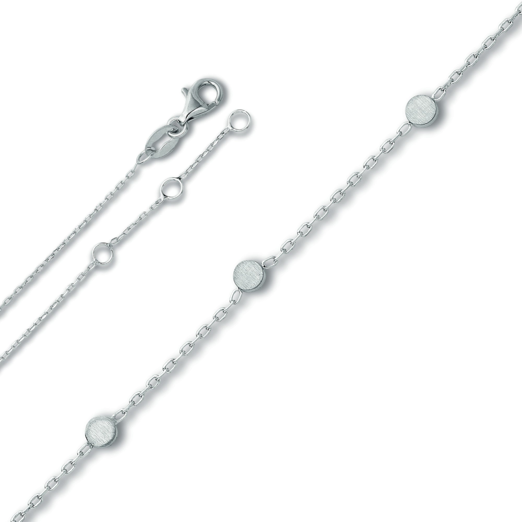 Halskette Rundankerkette aus 925er Silber 45 cm von ONE ELEMENT – Bild 1
