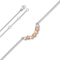 Herz Halskette aus 925er Silber 42 cm von ONE ELEMENT – Bild 1