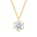 Collier Halskette aus 585 Gold mit 1 Lab Grown Diamant 0,25 ct 45 cm von ONE ELEMENT – Bild 1