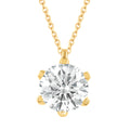 Collier Halskette aus 585 Gold mit 1 Lab Grown Diamant 0,75 ct 45 cm von ONE ELEMENT – Bild 1