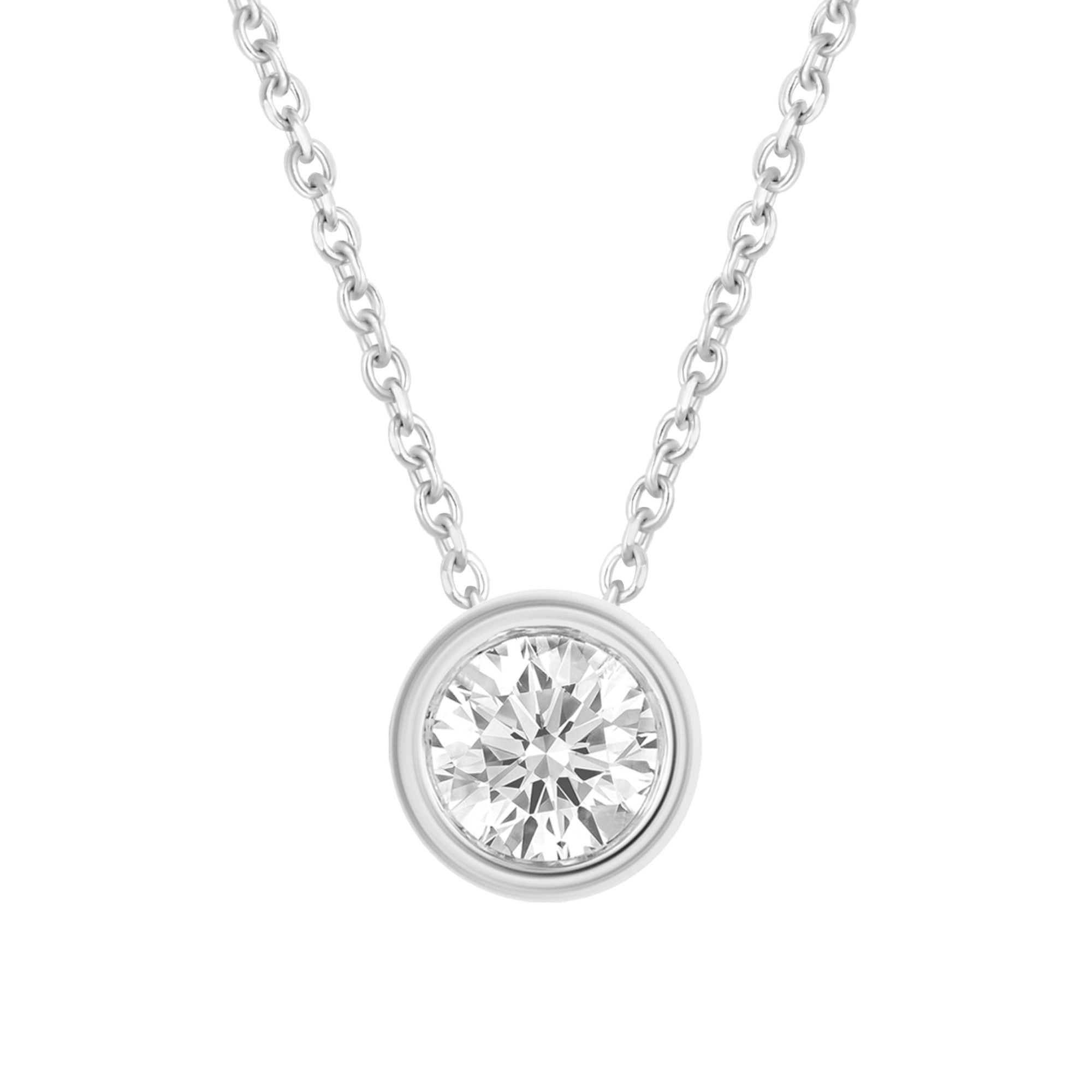 Collier aus 585er Gelbgold mit Lab-Grown-Diamant, 1 ct, 45 cm von ONE ELEMENT