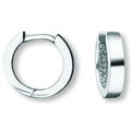 Ohrringe Creolen aus 925er Silber Ø 11,5 x 2,6 mm von ONE ELEMENT – Bild 1