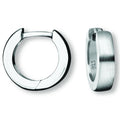 Ohrringe Creolen aus 925er Silber Ø 12,4 x 3,0 mm von ONE ELEMENT – Bild 1