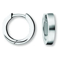 Ohrringe Creolen aus 925er Silber Ø 13,5 x 2,9 mm von ONE ELEMENT – Bild 1