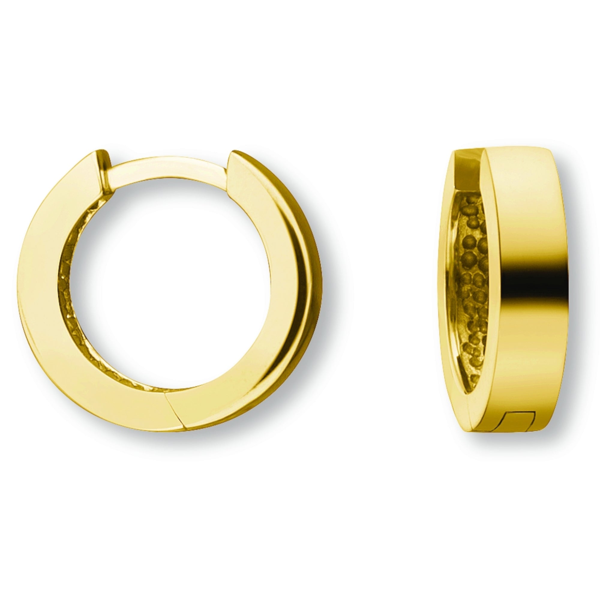 Ohrringe Creolen aus 333er Gelbgold Ø 12,5 x 3,0 mm von ONE ELEMENT – Bild 2