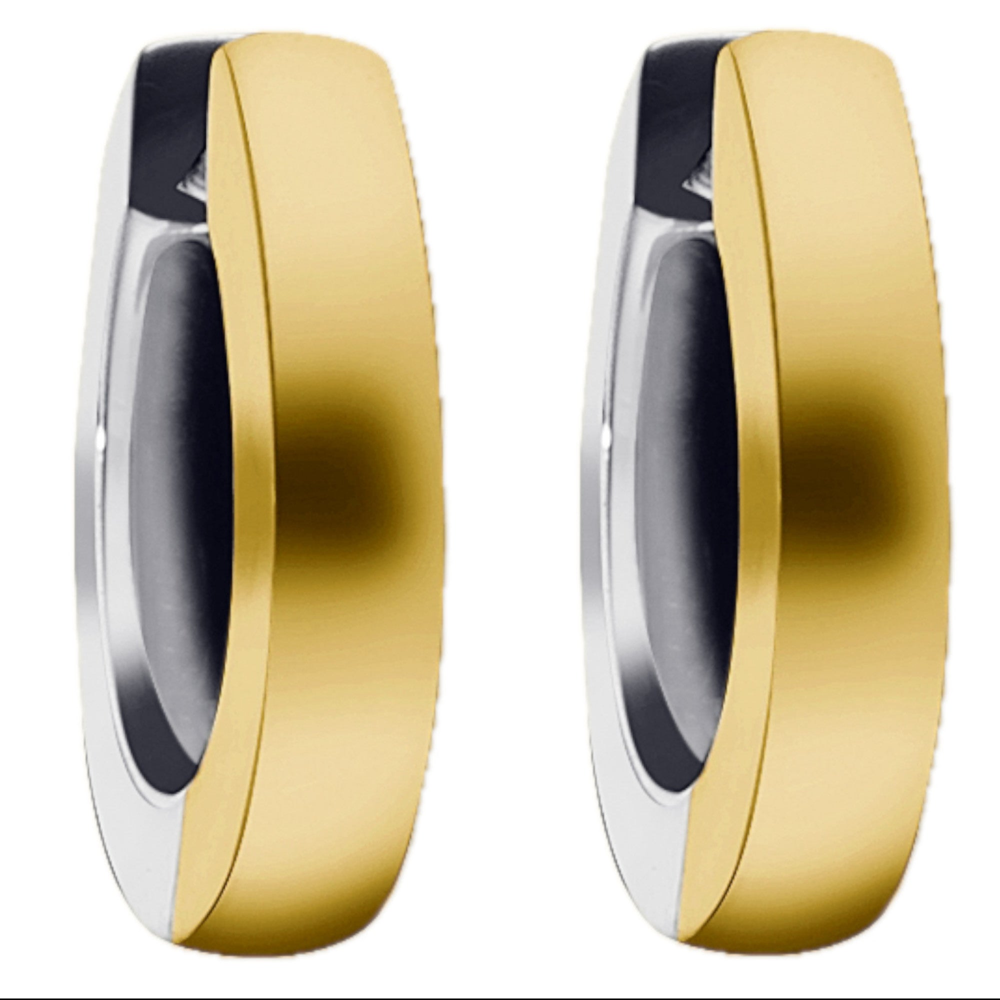 Ohrringe Creolen aus 333er Gelbgold Ø 12,0 x 2,0 mm von ONE ELEMENT – Bild 1