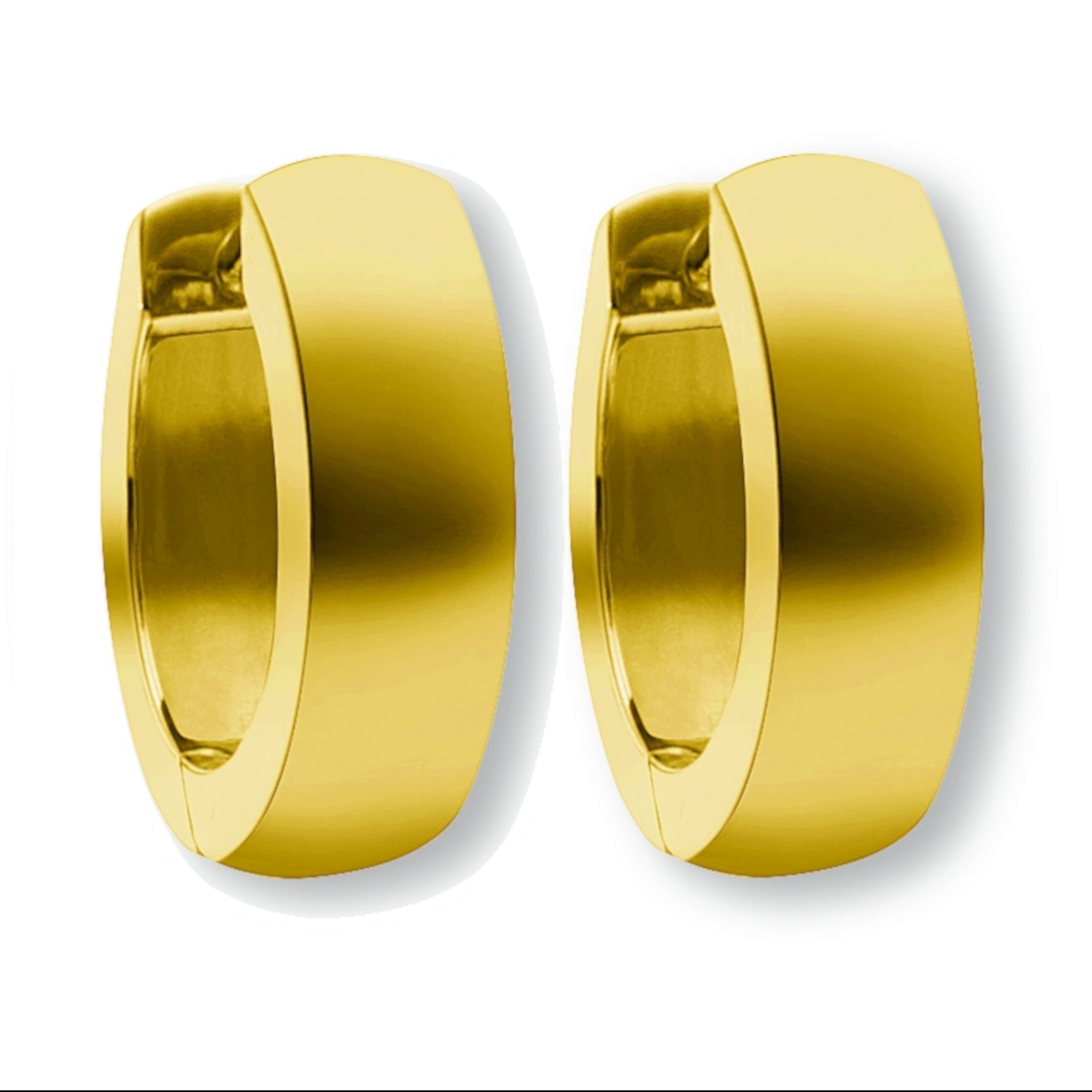 Ohrringe Creolen aus 333er Gelbgold Ø 12,0 x 4,0 mm von ONE ELEMENT – Bild 1