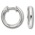 Ohrringe Creolen aus 925er Silber Ø 15,2 x 2,3 mm von ONE ELEMENT – Bild 1