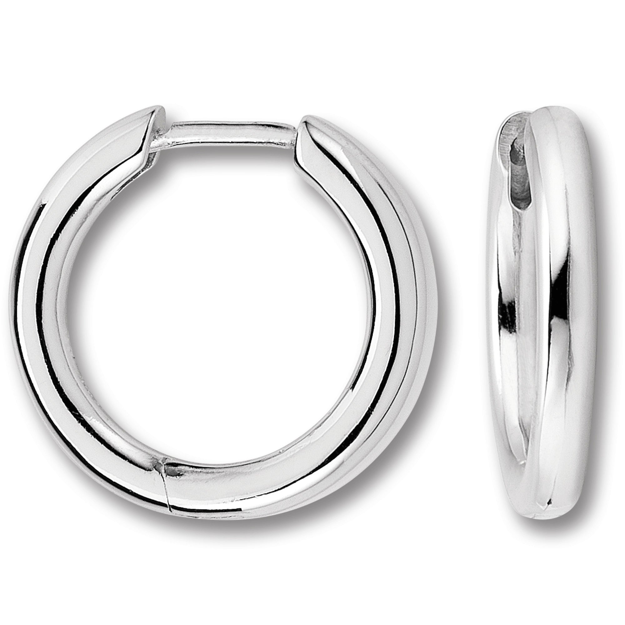 Ohrringe Creolen aus 925er Silber von ONE ELEMENT – Bild 1