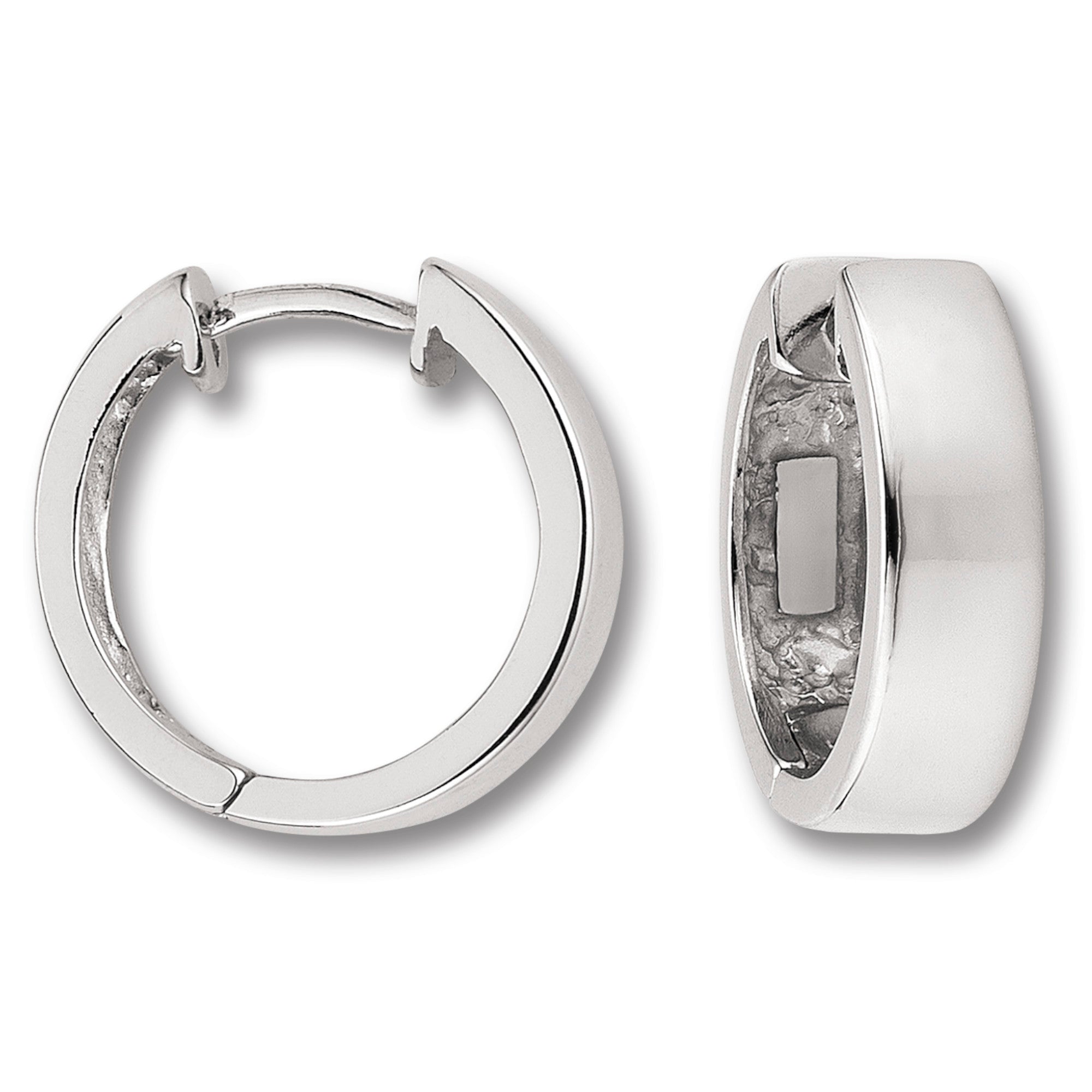 Ohrringe Creolen aus 925er Silber von ONE ELEMENT – Bild 1