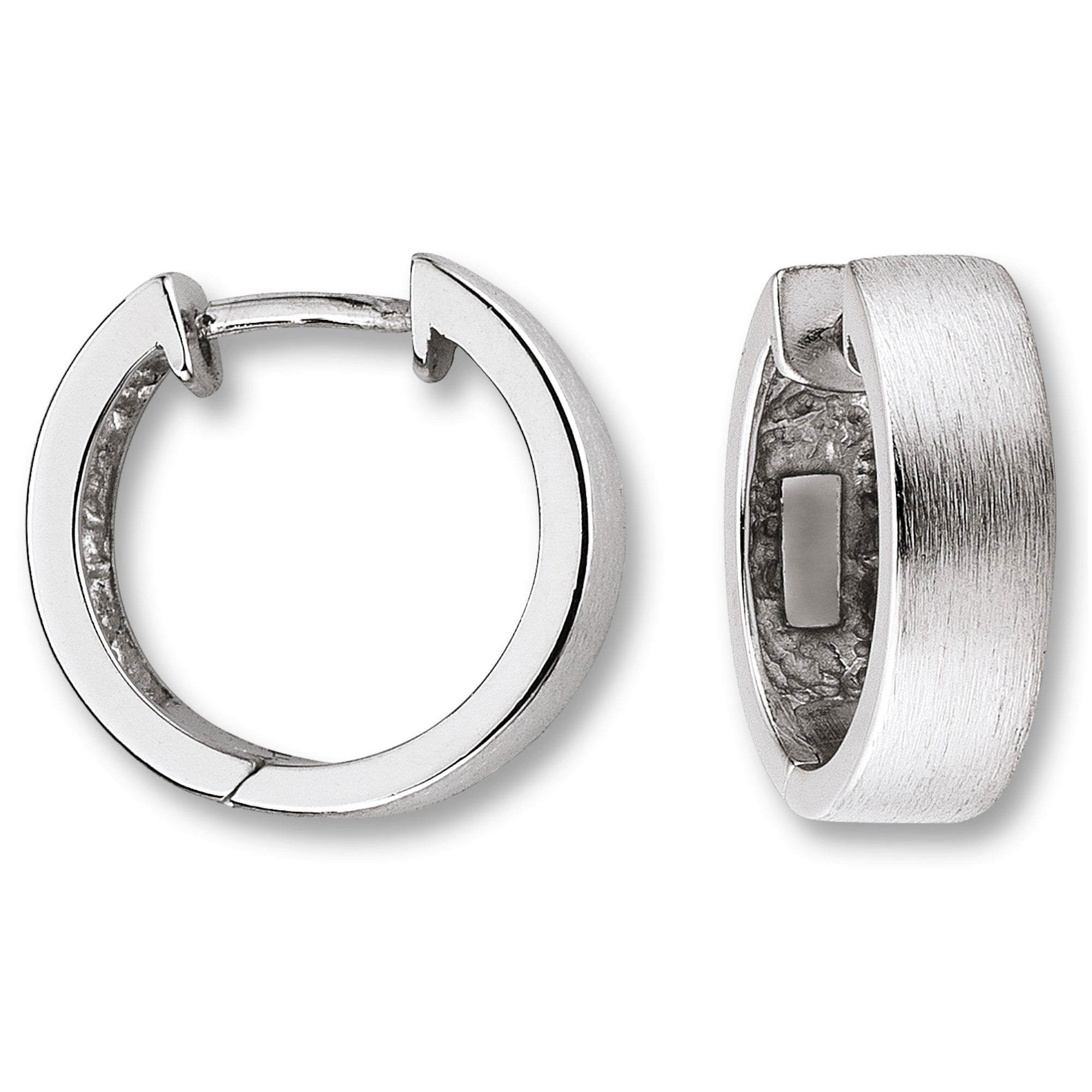 Ohrringe Creolen aus 925er Silber von ONE ELEMENT – Bild 1