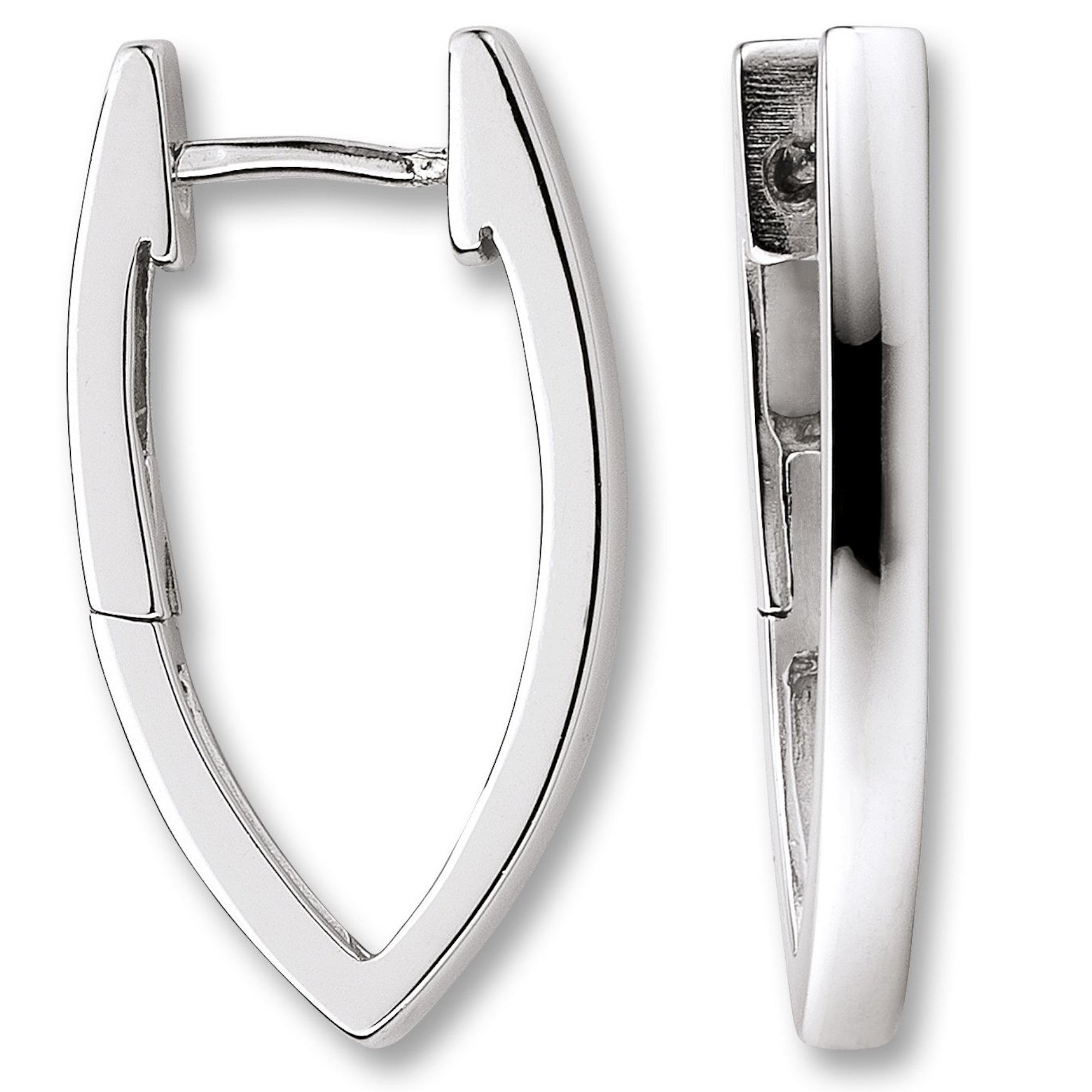 Ohrringe Creolen aus 925er Silber von ONE ELEMENT – Bild 1