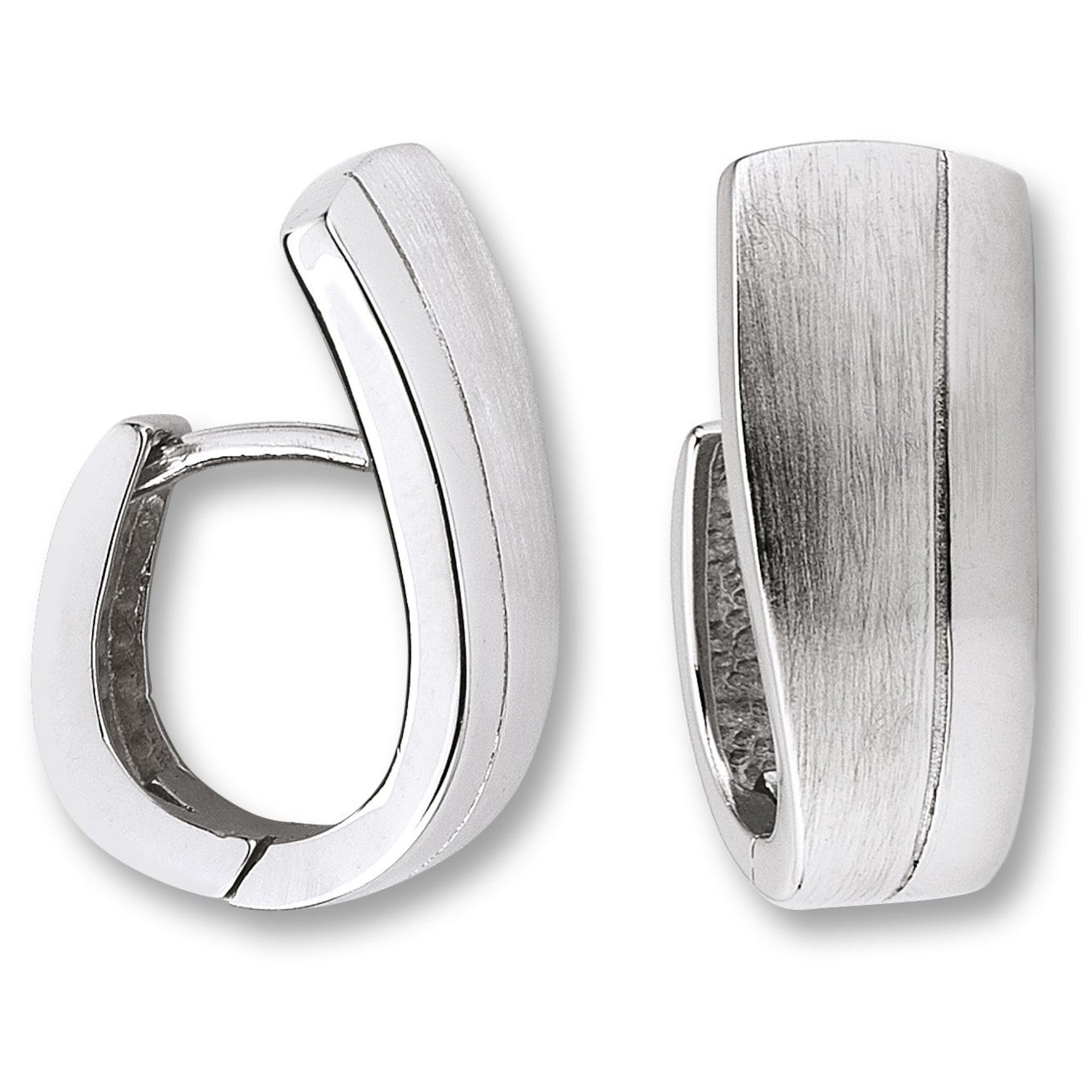 Ohrringe Creolen aus 925er Silber von ONE ELEMENT – Bild 1
