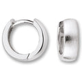 Ohrringe Creolen aus 925er Silber Ø 12,4 x 4,1 mm von ONE ELEMENT – Bild 1