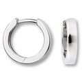 Ohrringe Creolen aus 925er Silber Ø 13,5 x 2,9 mm von ONE ELEMENT – Bild 1