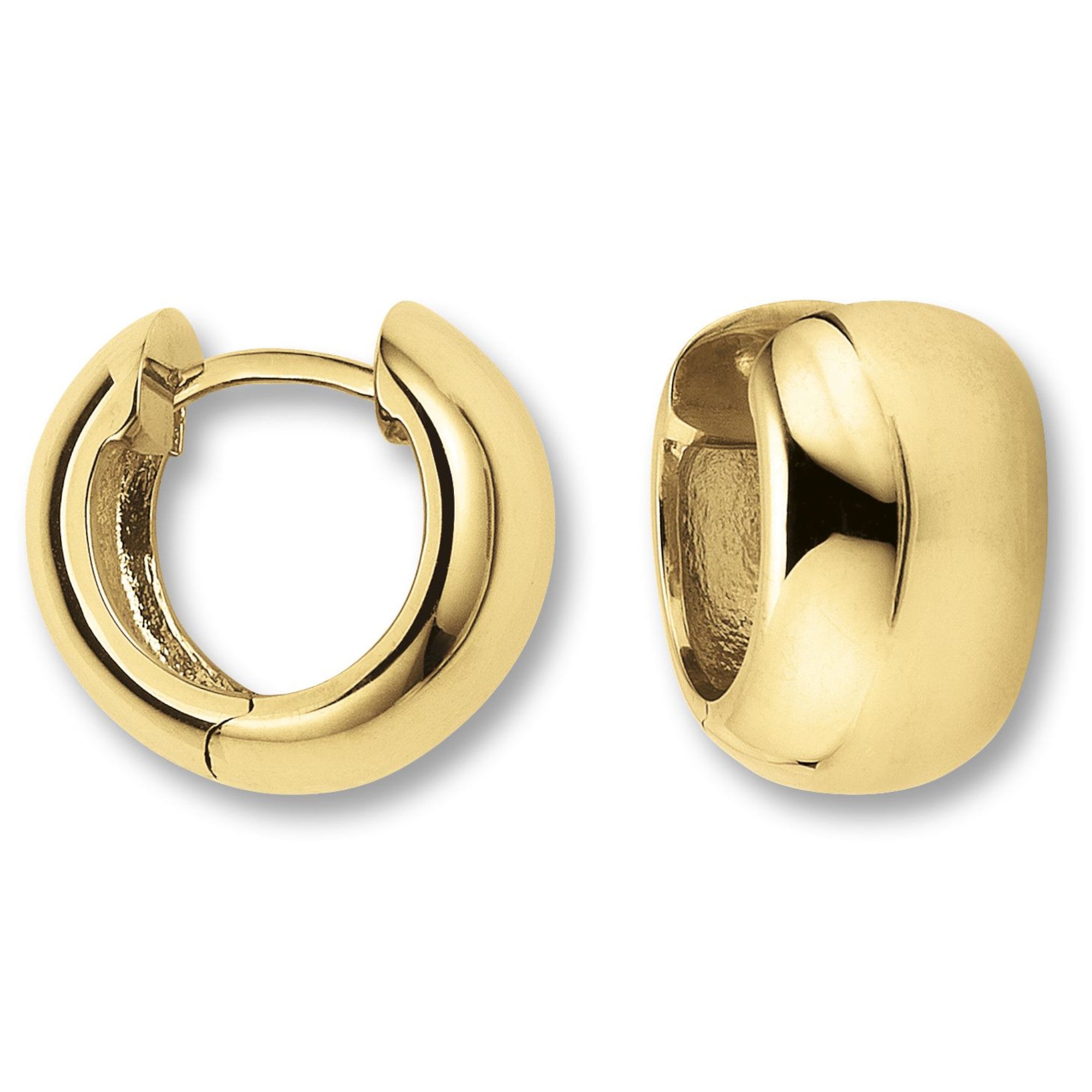 Ohrringe Creolen aus 333er Gelbgold Ø 13,5 x 8,0 mm von ONE ELEMENT – Bild 1