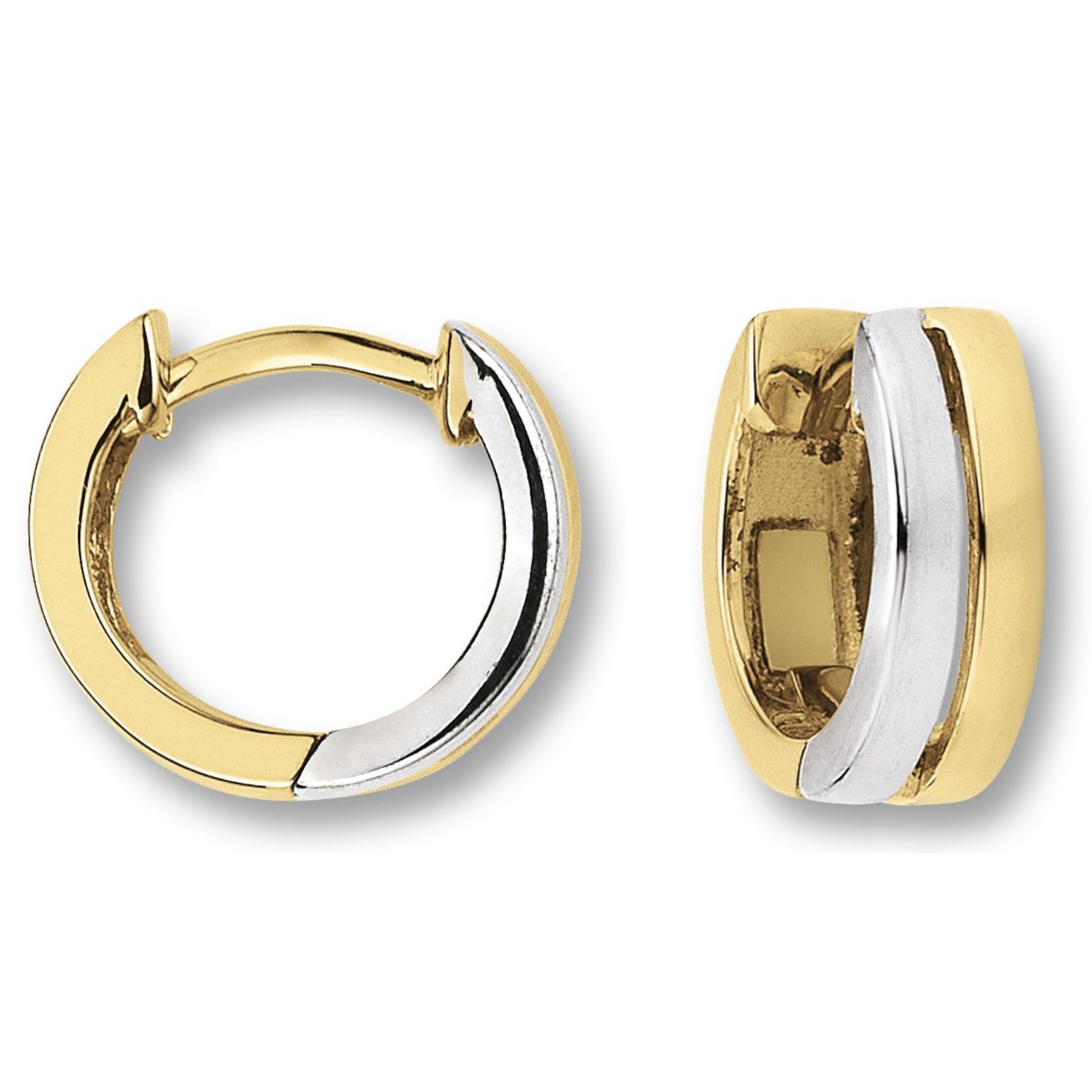Ohrringe Creolen aus 333er Gelbgold von ONE ELEMENT – Bild 1