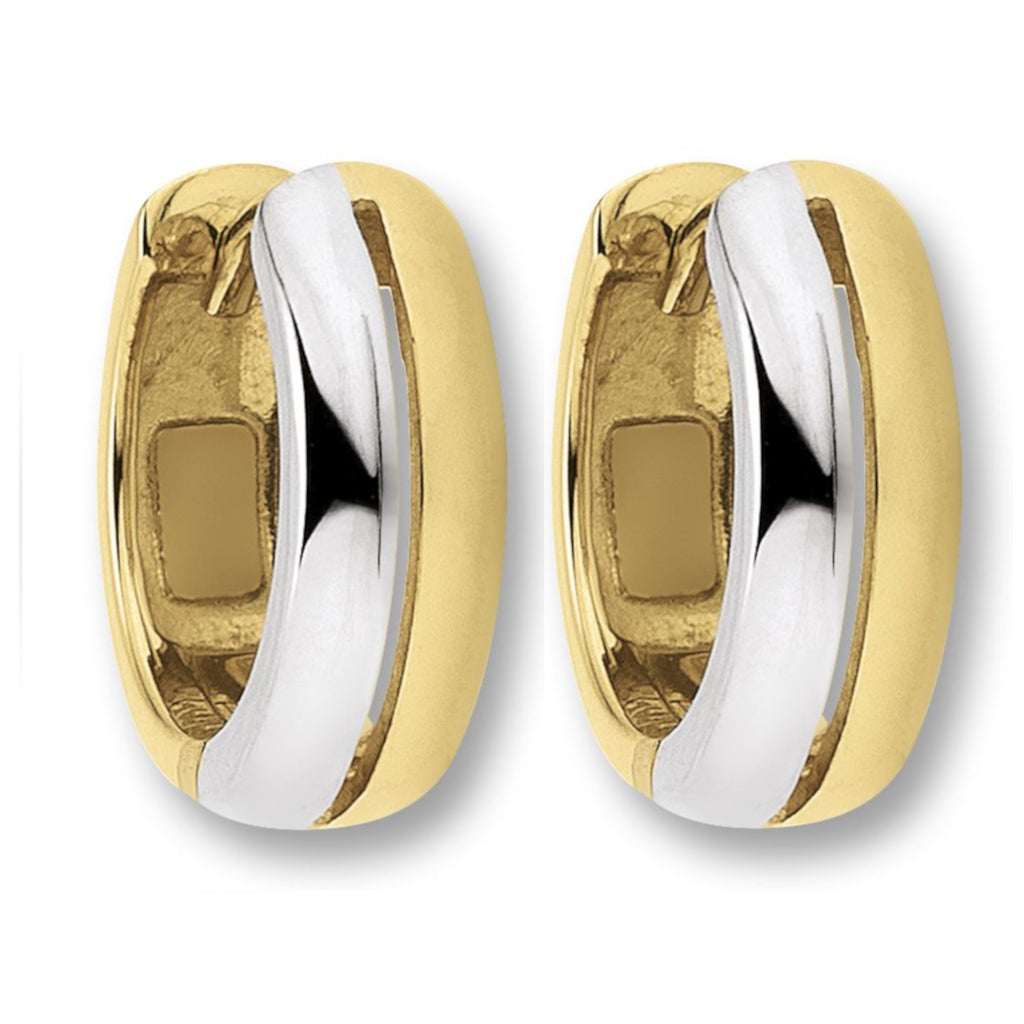 Ohrringe Creolen aus 333er Gelbgold von ONE ELEMENT – Bild 1