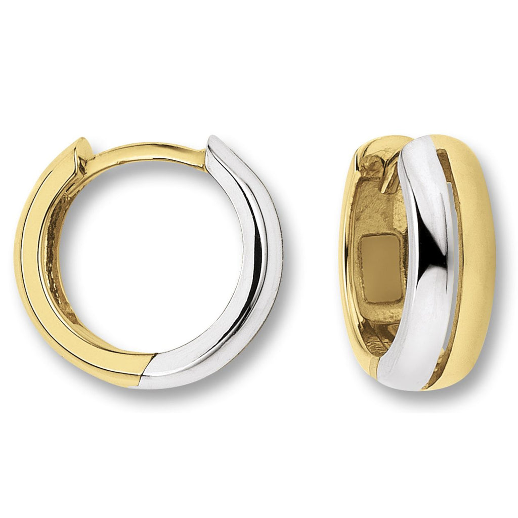 Ohrringe Creolen aus 333er Gelbgold von ONE ELEMENT – Bild 2