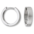 Ohrringe Creolen aus 925er Silber Ø 15,7 x 3,4 mm von ONE ELEMENT – Bild 1