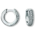 Zirkonia Ohrringe Creolen aus 925er Silber von ONE ELEMENT – Bild 1