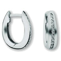 Zirkonia Ohrringe Creolen aus 925er Silber von ONE ELEMENT – Bild 1