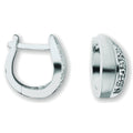 Zirkonia Ohrringe Creolen aus 925er Silber von ONE ELEMENT – Bild 1