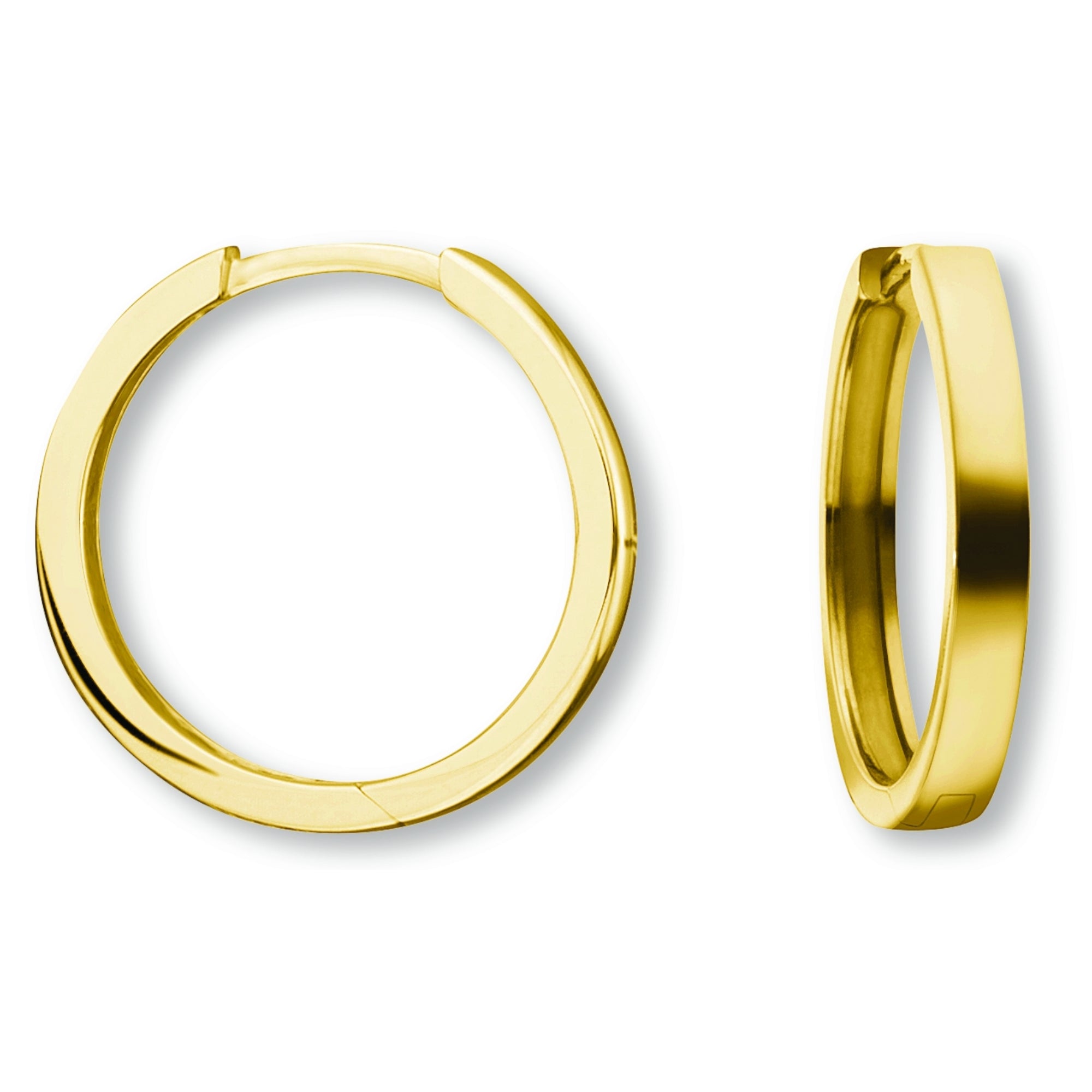 Ohrringe Creolen aus 333er Gelbgold Ø 16,0 x 2,0 mm von ONE ELEMENT – Bild 1