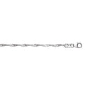 Fußkettchen aus 925er Silber, 25 cm von ONE ELEMENT