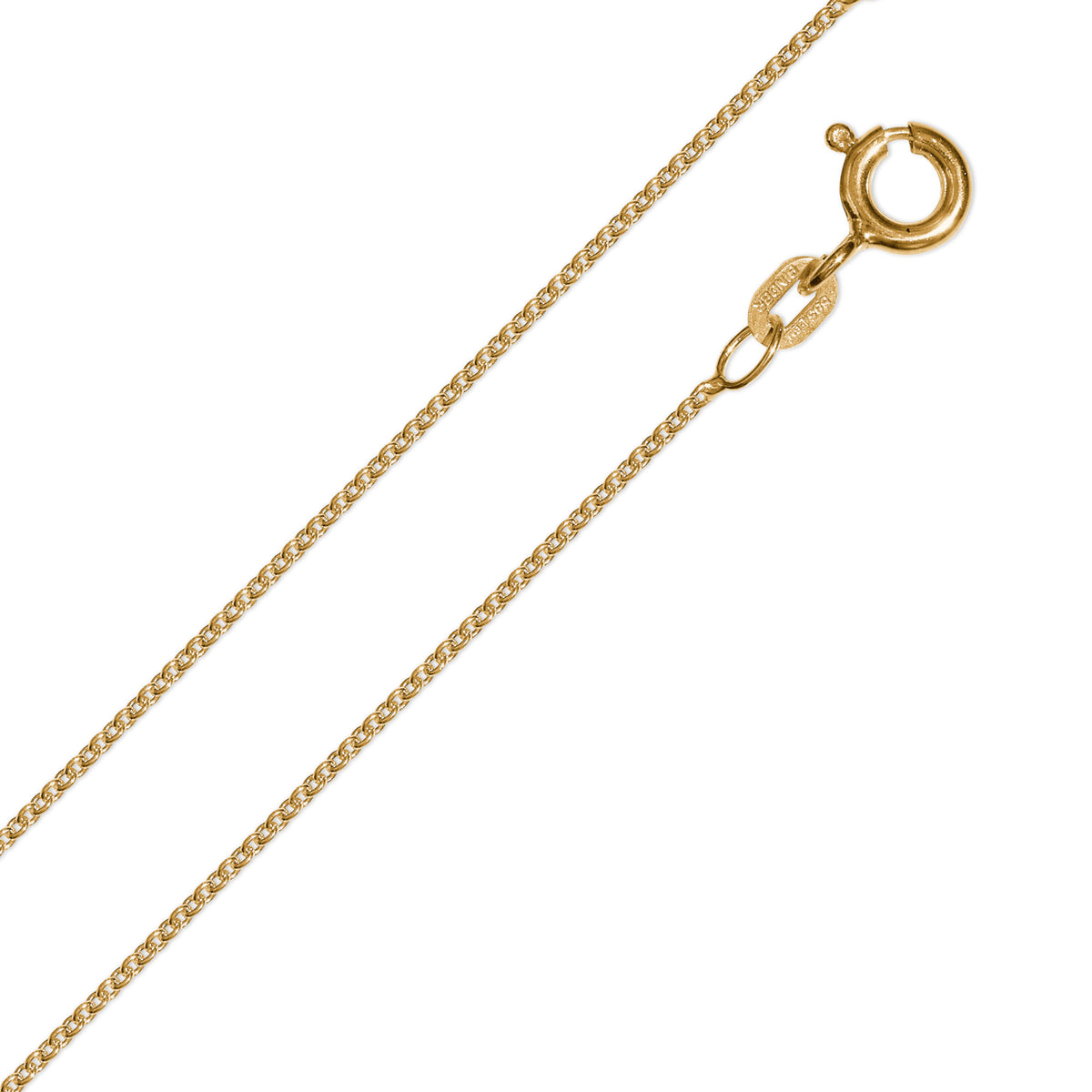 Rundankerkette aus 333er Gelbgold von ONE ELEMENT