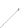 Halskette Rundankerkette aus 333er Weißgold Ø 1,2 mm von ONE ELEMENT – Bild 1