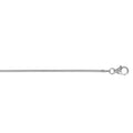 Halskette Tonda rund Reif aus 333er Weißgold Ø 1,2 mm von ONE ELEMENT – Bild 1