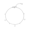 LIVAYA Armband Charmarmband aus Edelstahl mit Kaktus-Anhängern, 16 cm – Bild 1
