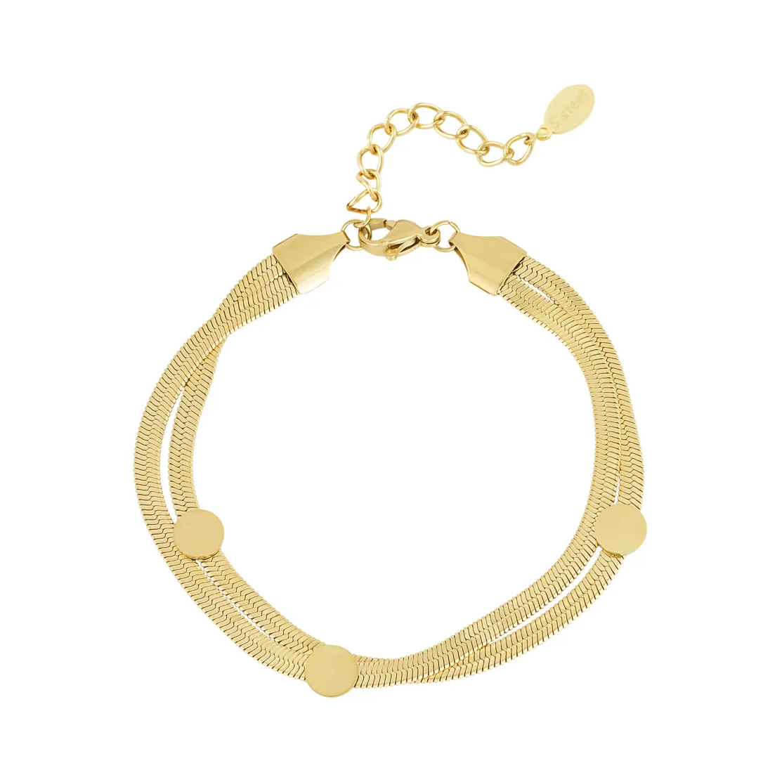 LIVAYA Armband Charmarmband Charm-Armband 16 cm – Bild 3